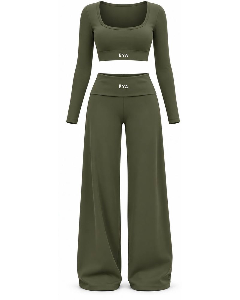 The Off-Duty Wide Leg Set